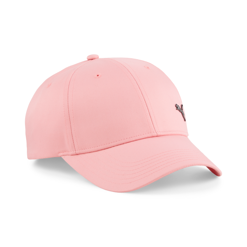Cappellino da baseball rosa con logo metallico Puma Metal Cat