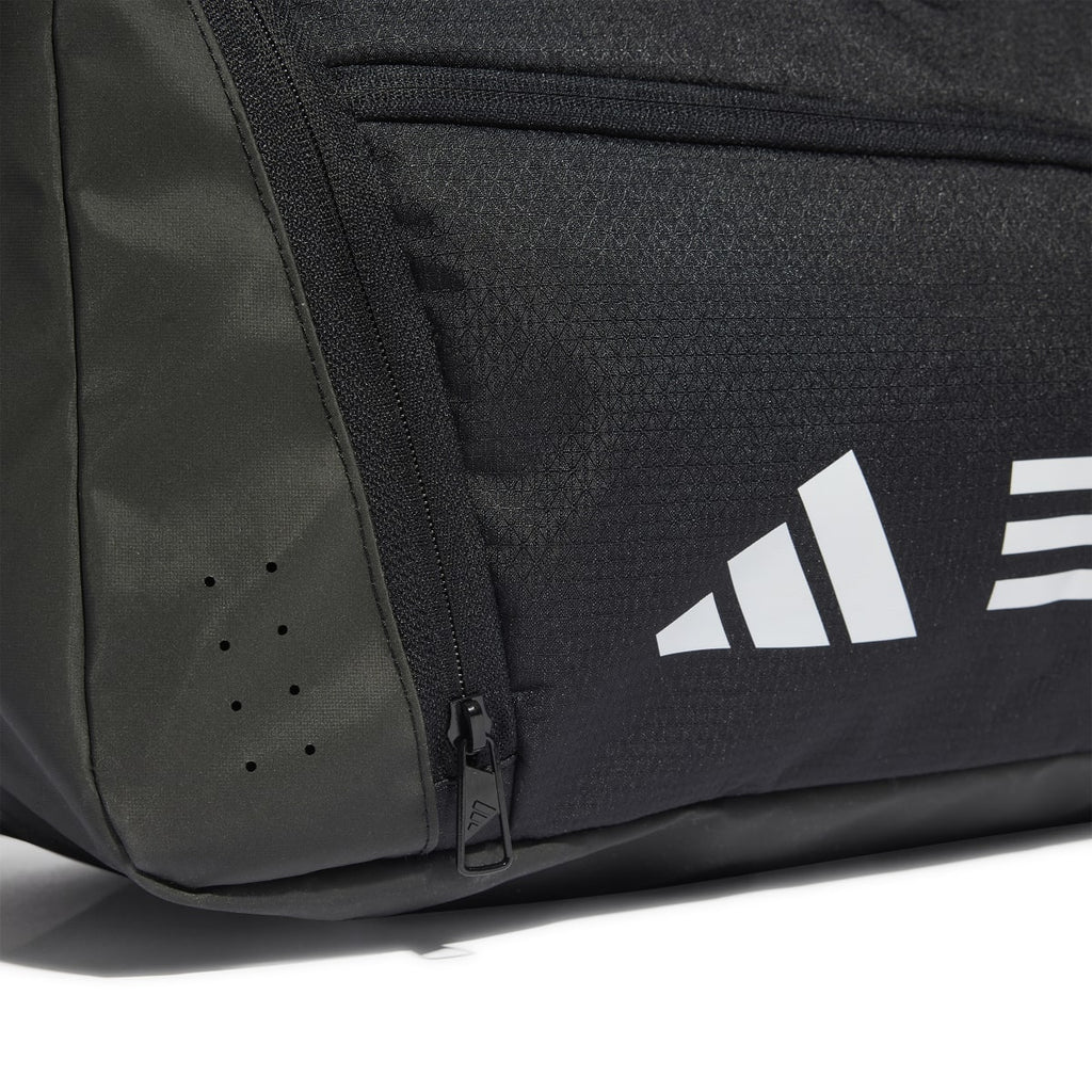 Borsone sportivo nero da palestra adidas TR Duffle S 3-Stripes