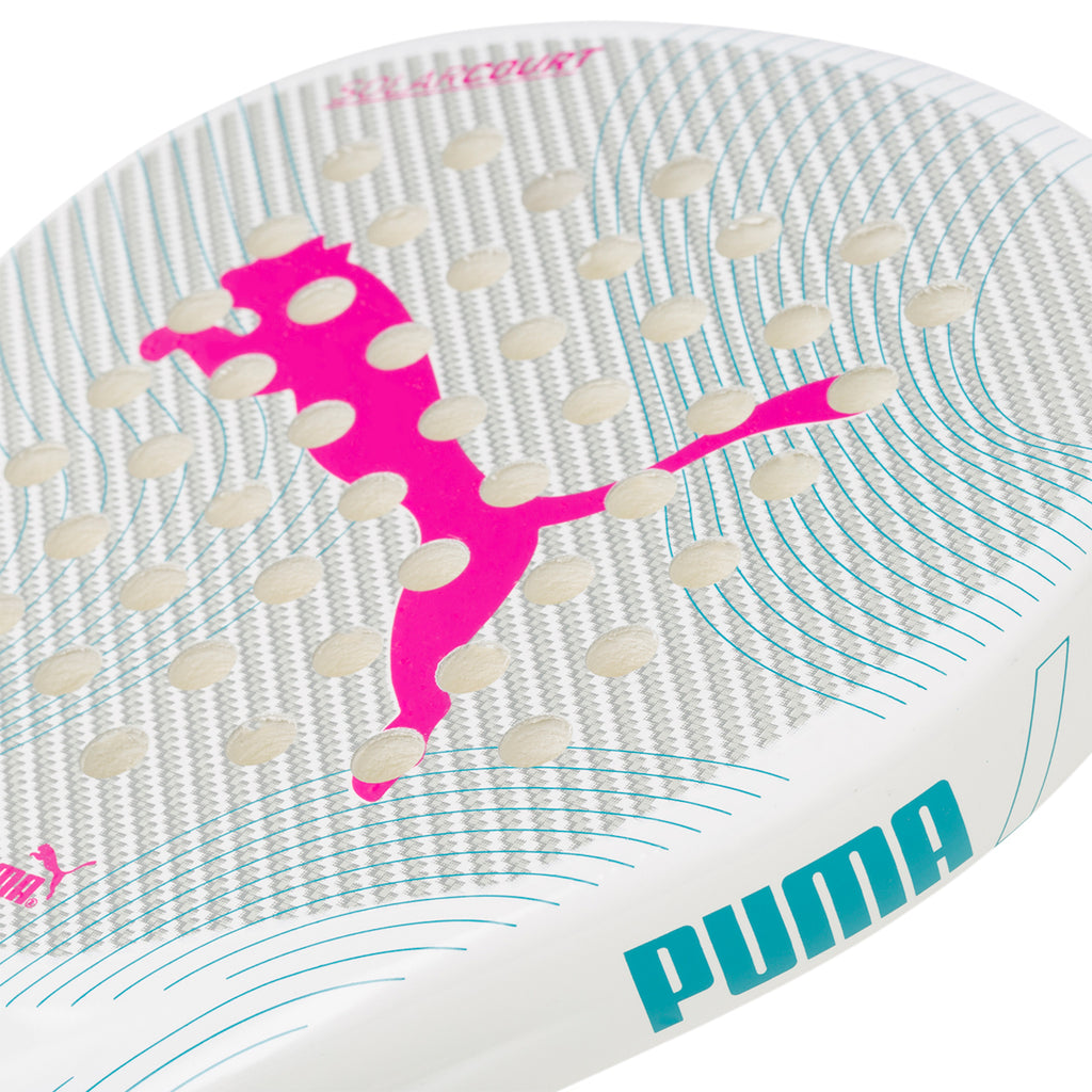 Racchetta da padel bianca Puma SolarCOURT