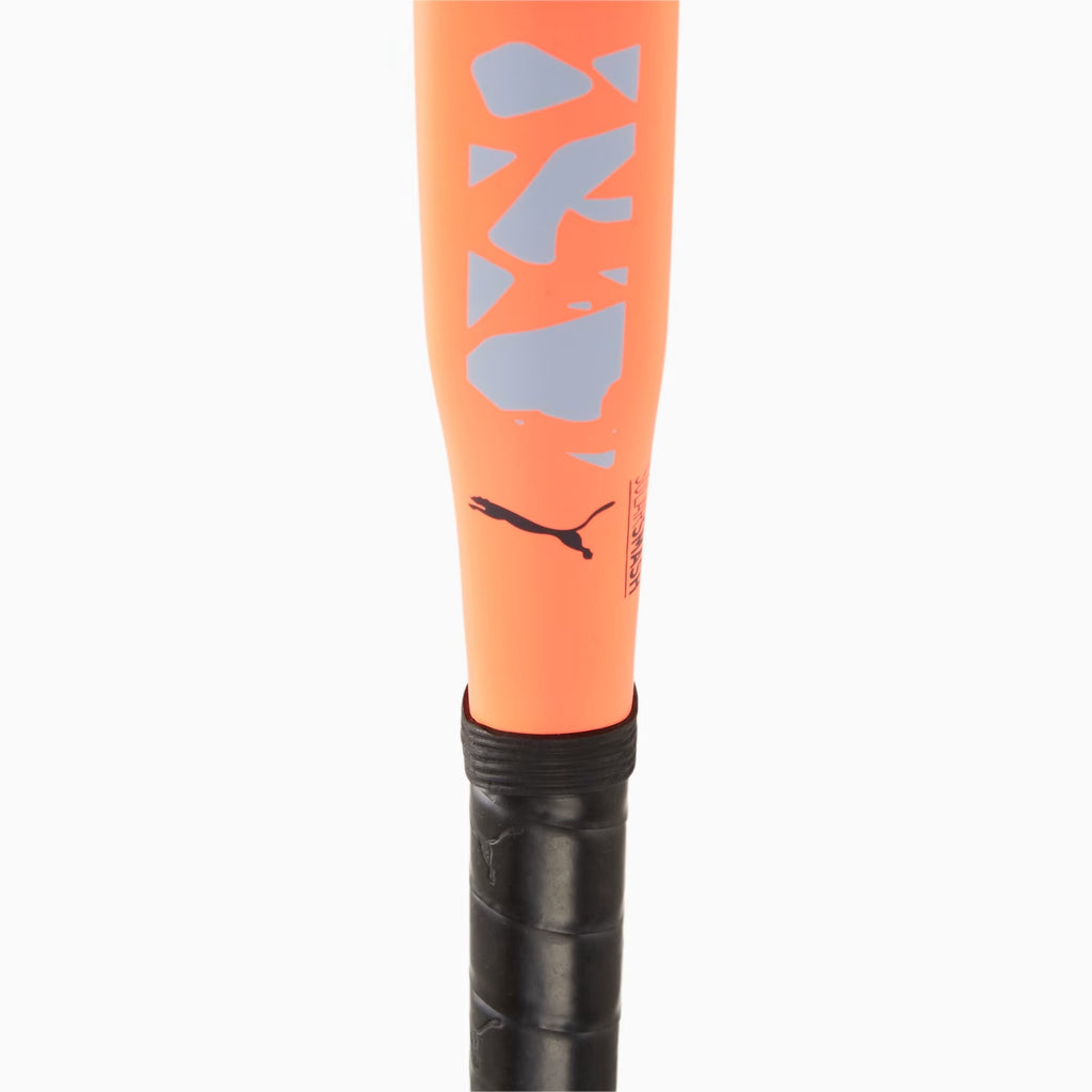 Racchetta da padel arancione con logo Puma SolarSMASH
