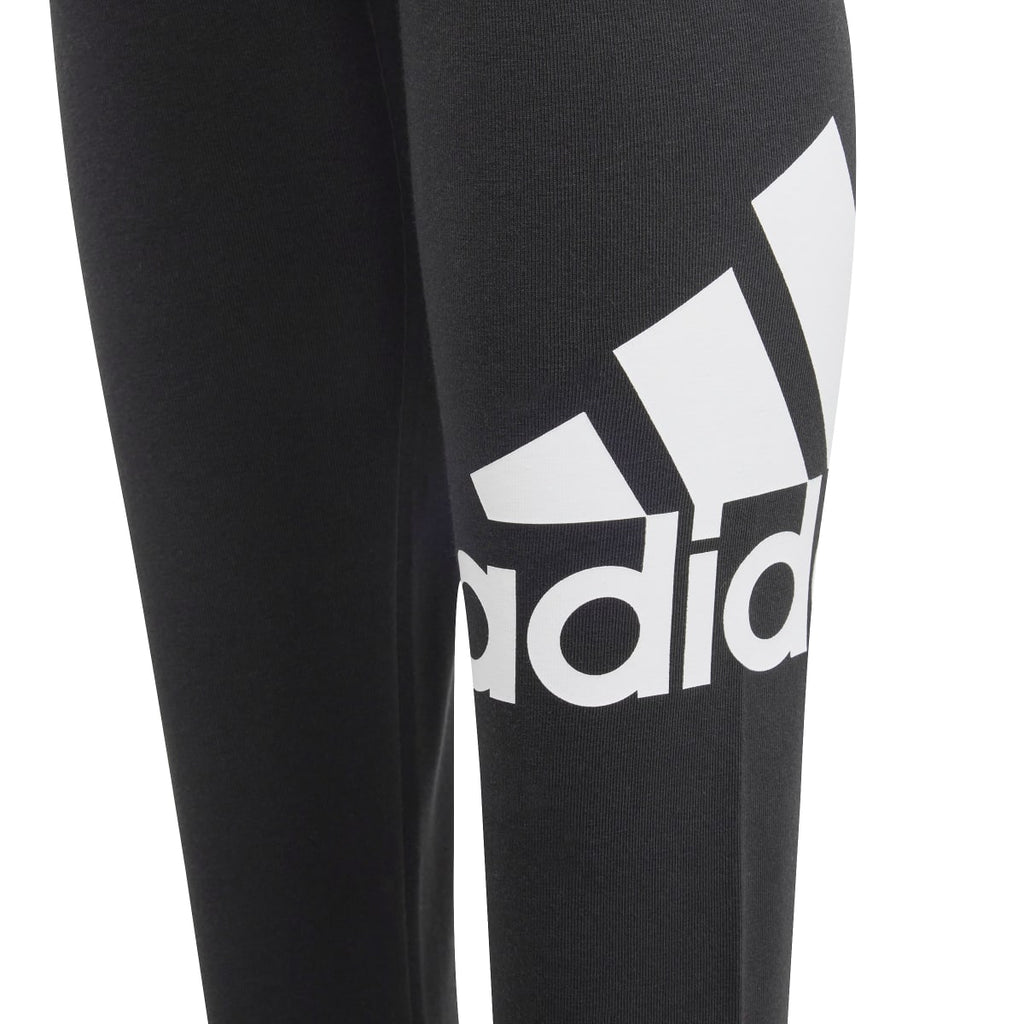 Leggings neri da bambina adidas Essentials Big Logo