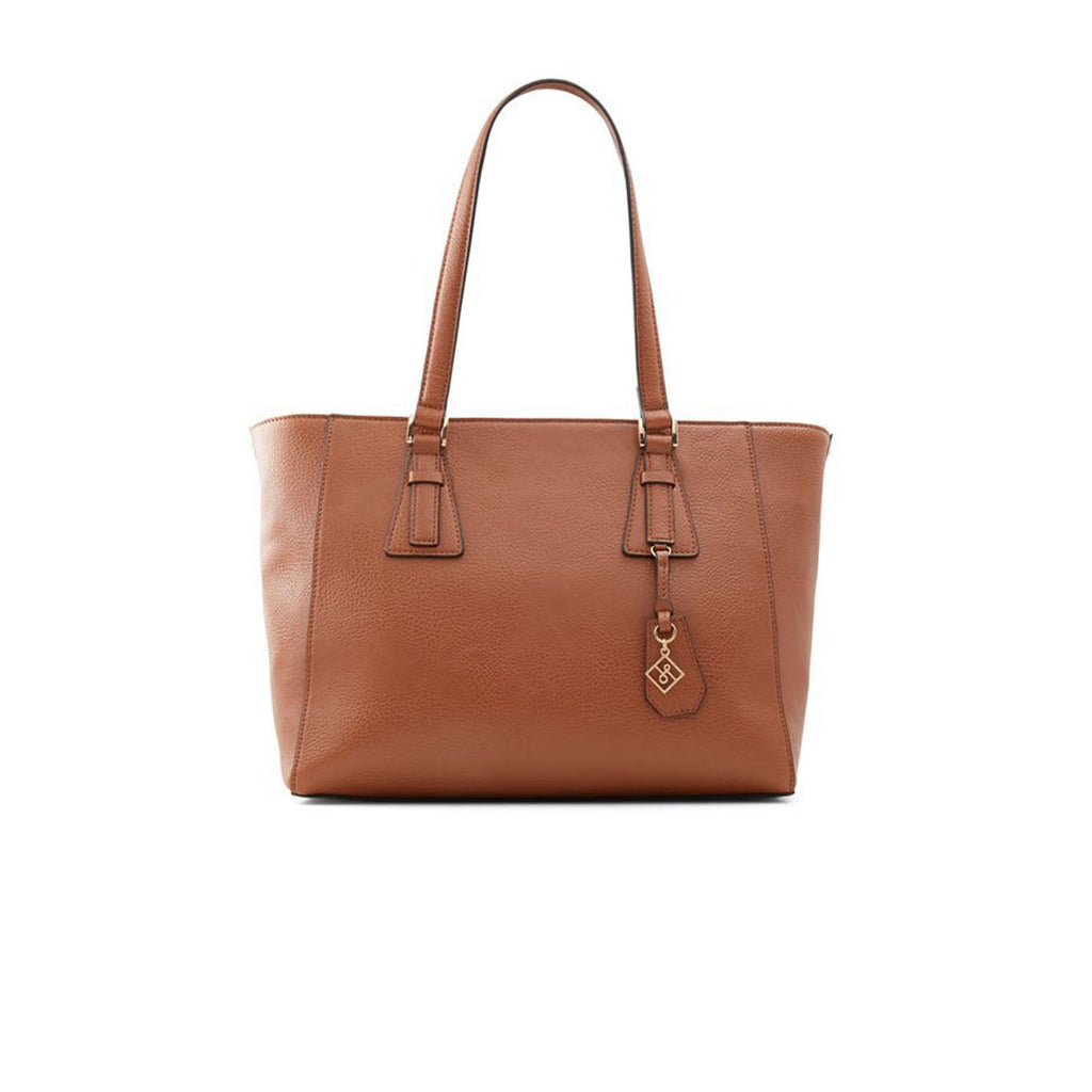 Borsa a spalla color cognac in pelle vegana Call It Spring Gweny