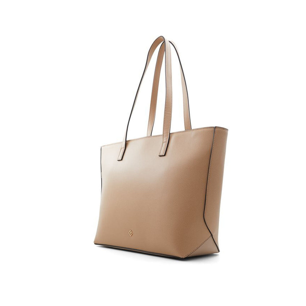 Borsa a spalla color nude in pelle vegana Call It Spring Technically