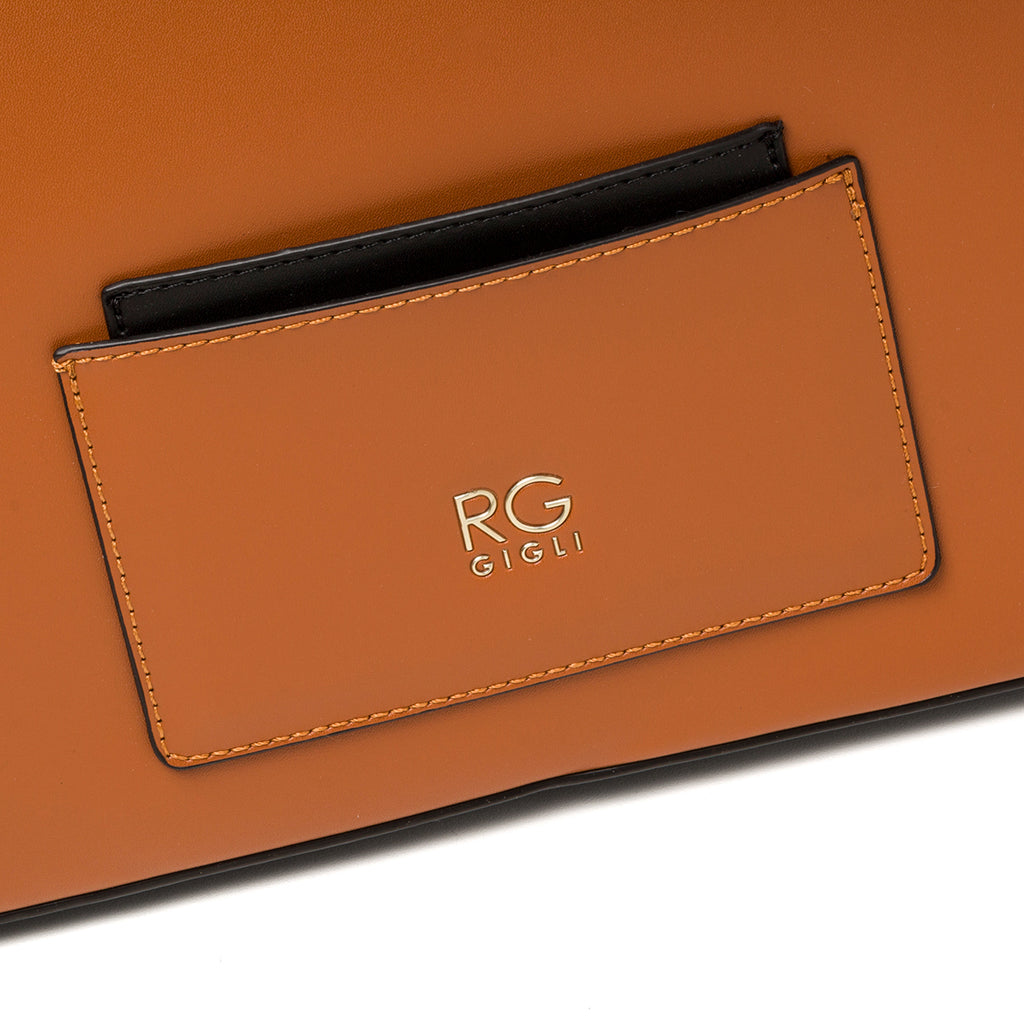 Borsa a spalla nera effetto trapuntato Lumberjack Harley