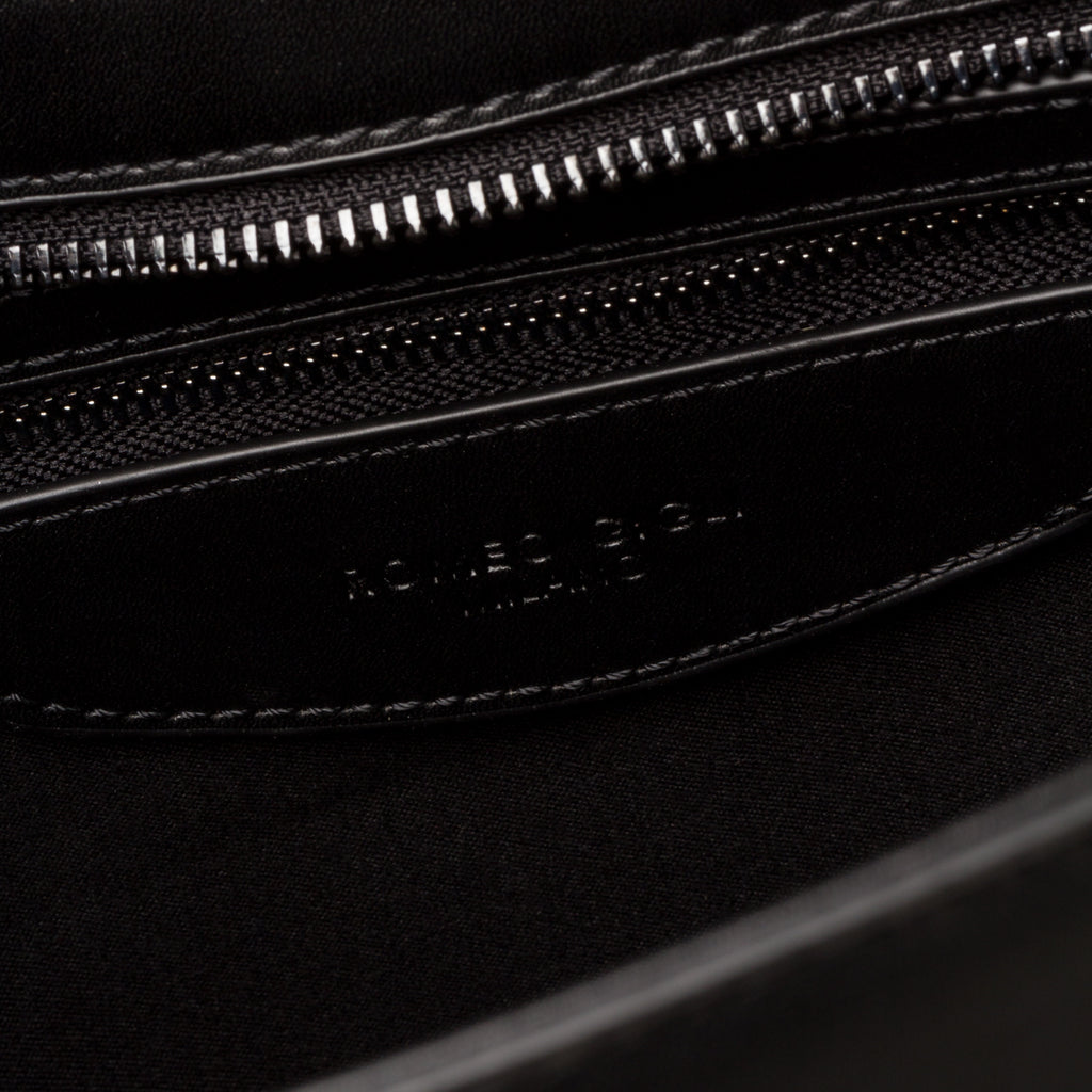 Borsa a spalla nera da donna Romeo Gigli Candice