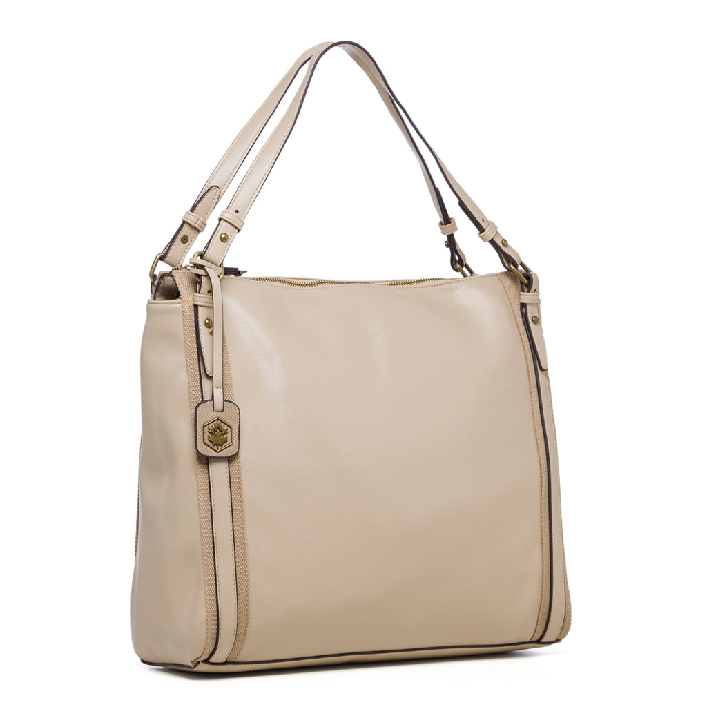 Borsa a spalla beige Lumberjack Scilla