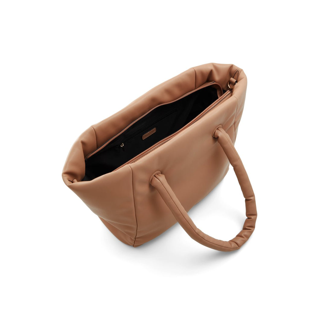 Borsa a spalla beige in pelle vegana morbida Call It Spring Cloudpuff