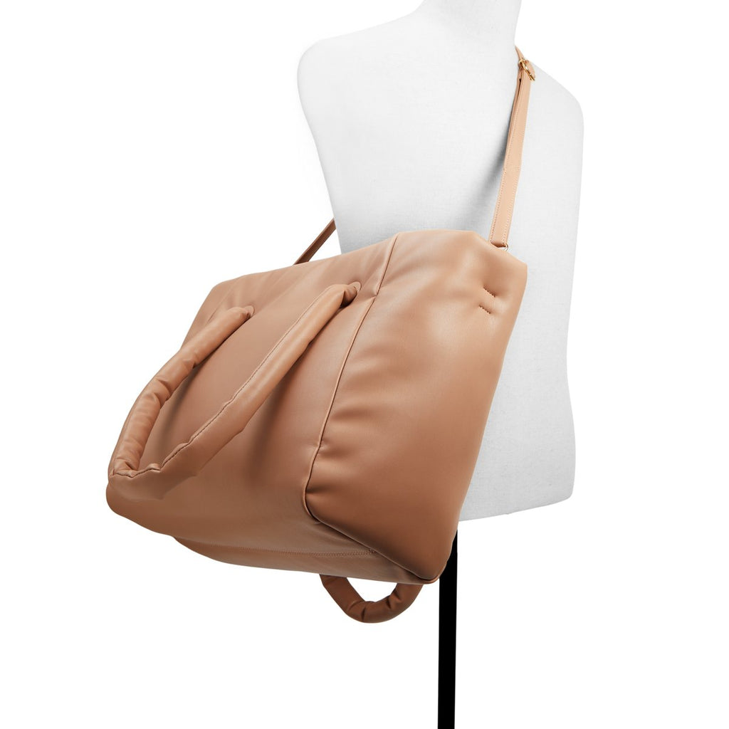 Borsa a spalla beige in pelle vegana morbida Call It Spring Cloudpuff