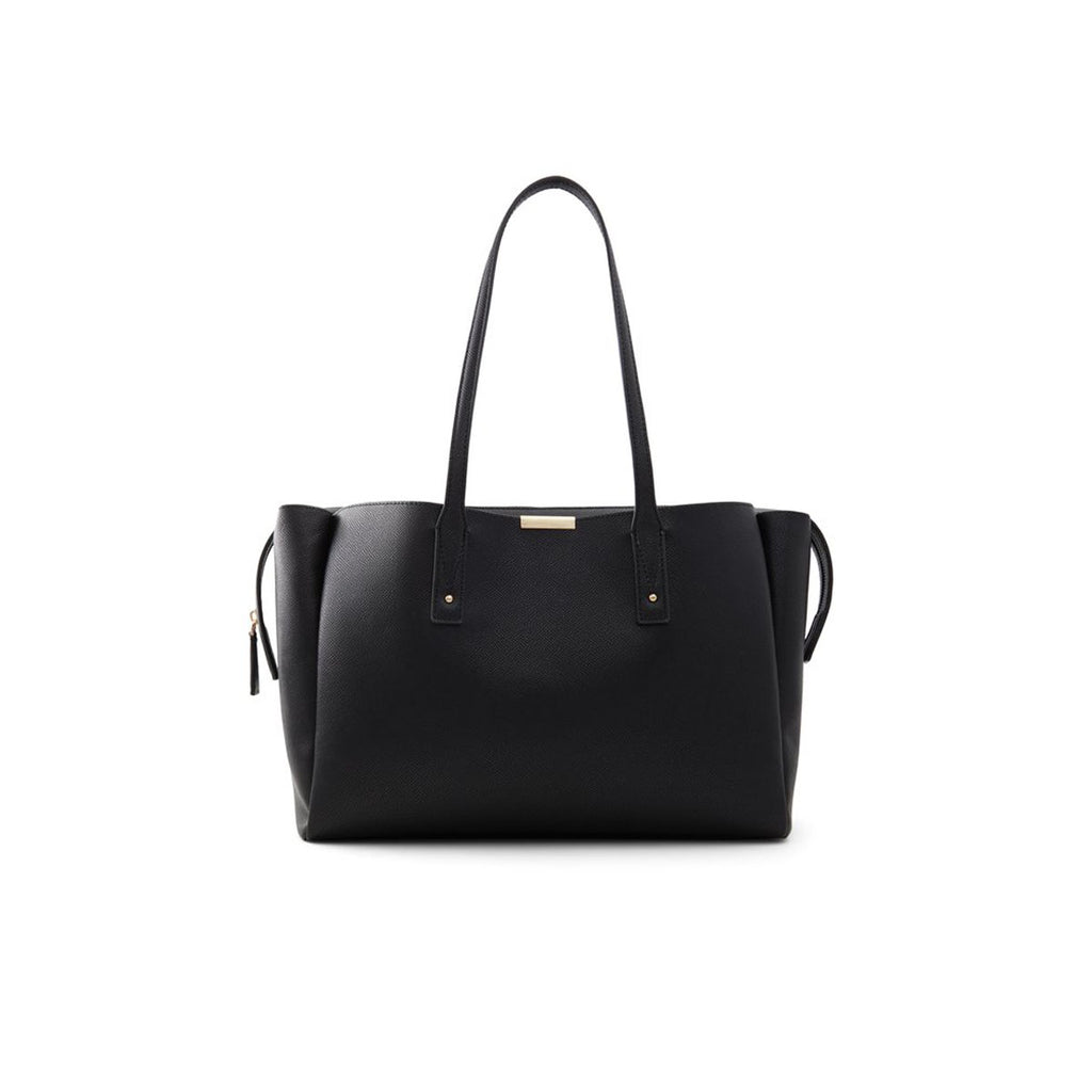 Borsa a spalla nera in pelle vegana Call It Spring Michax