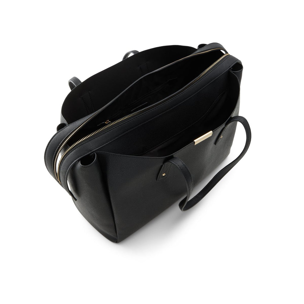 Borsa a spalla nera in pelle vegana Call It Spring Michax