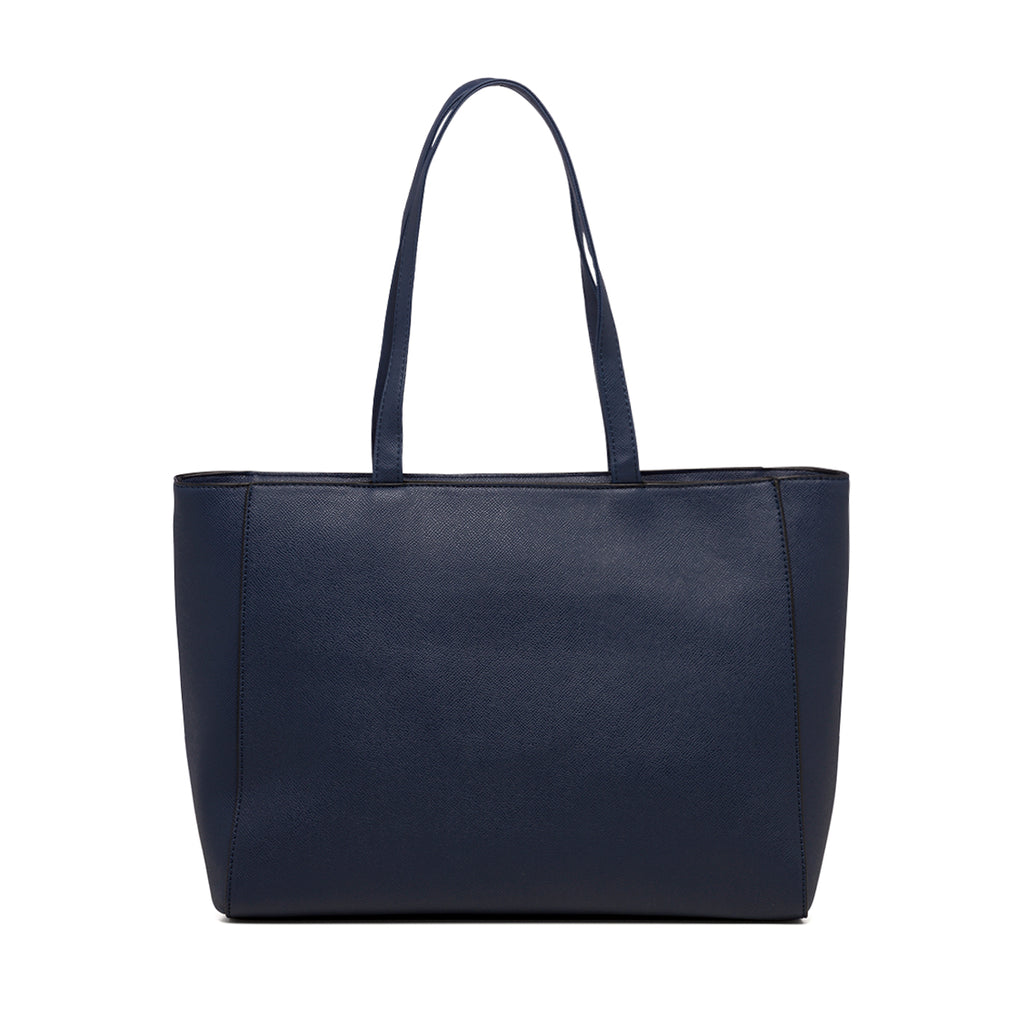 Borsa a spalla blu da donna Carrera Jeans Lily