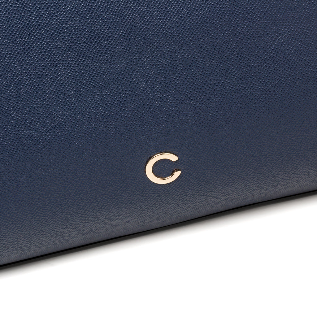 Borsa a spalla blu da donna Carrera Jeans Lily