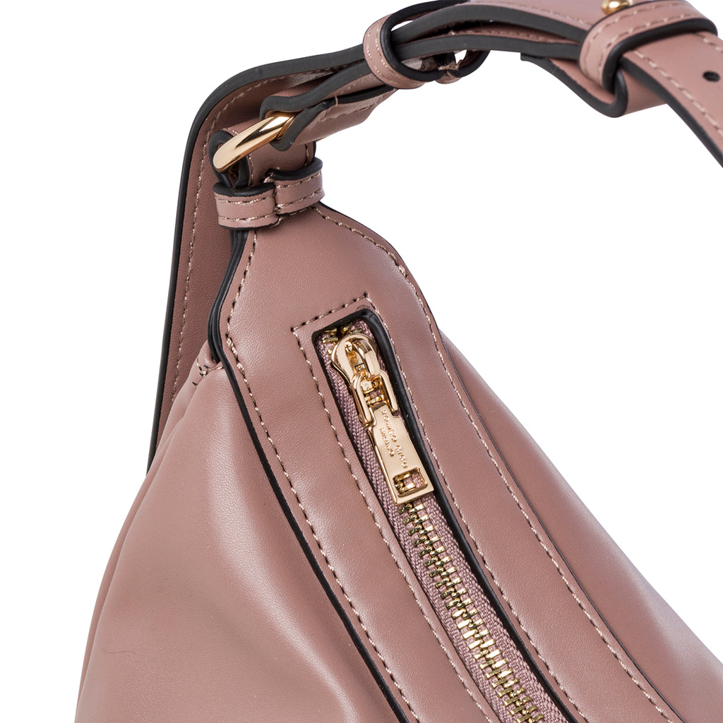 Borsa a spalla rosa antico da donna Romeo Gigli Milano Josie