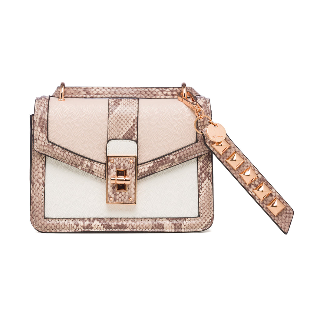 Borsa a tracolla da donna effetto pitonato ALDO Theallia