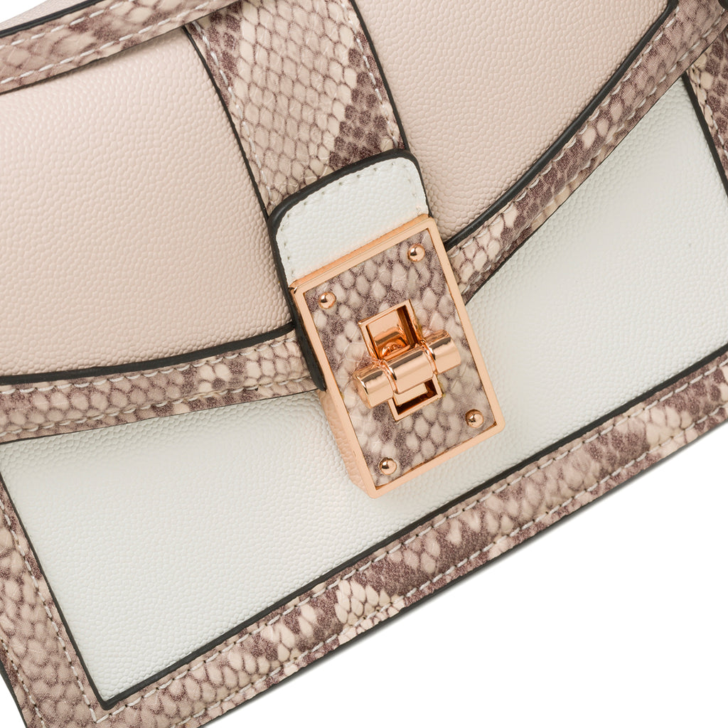 Borsa a tracolla da donna effetto pitonato ALDO Theallia