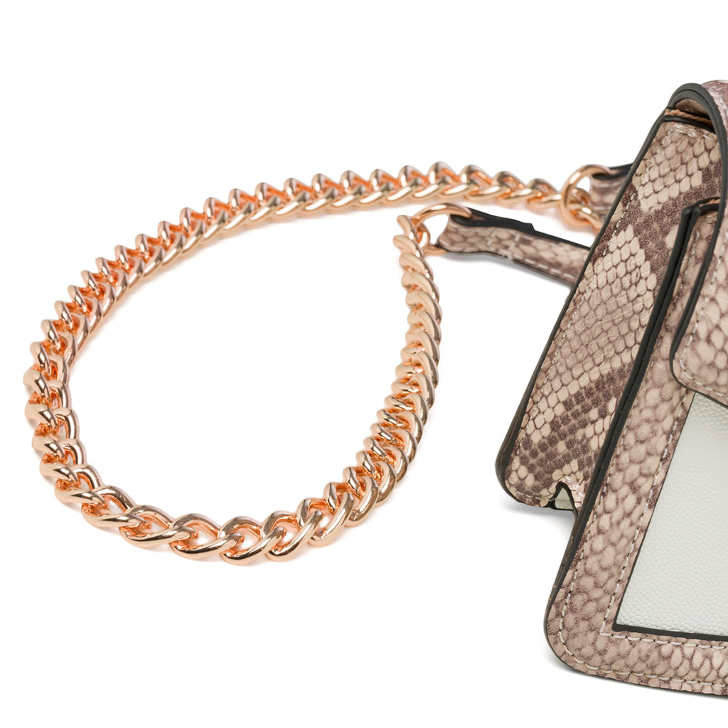 Borsa a tracolla da donna effetto pitonato ALDO Theallia