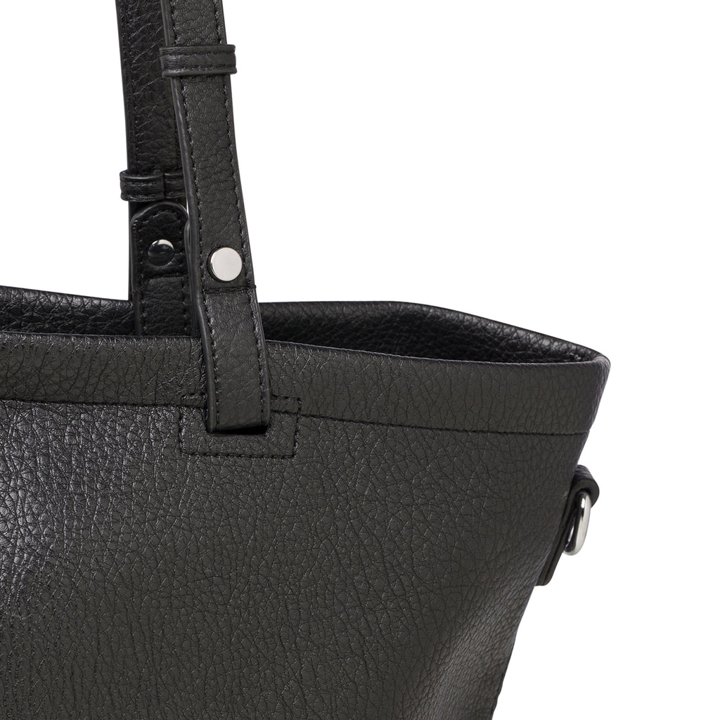 Borsa a spalla nera da donna Lora Ferres