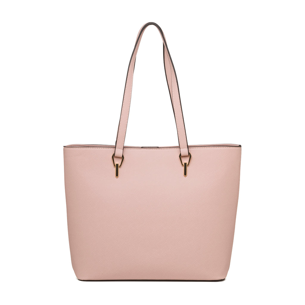 Borsa a spalla nude da donna Lora Ferres