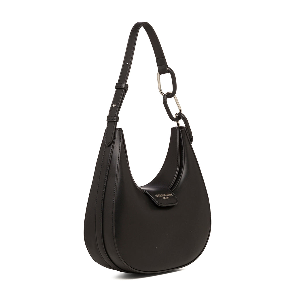 Borsa a spalla nera da donna Romeo Gigli Milano Sofia