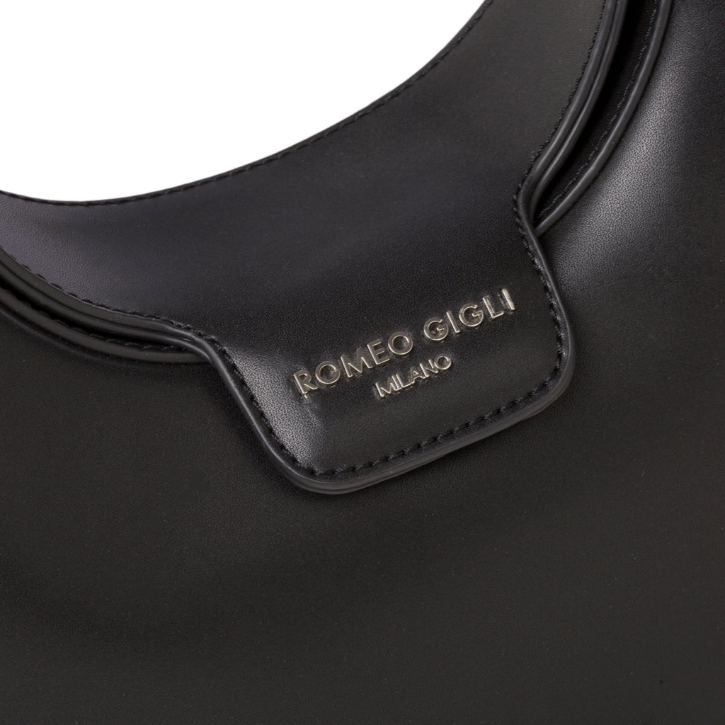 Borsa a spalla nera da donna Romeo Gigli Milano Sofia