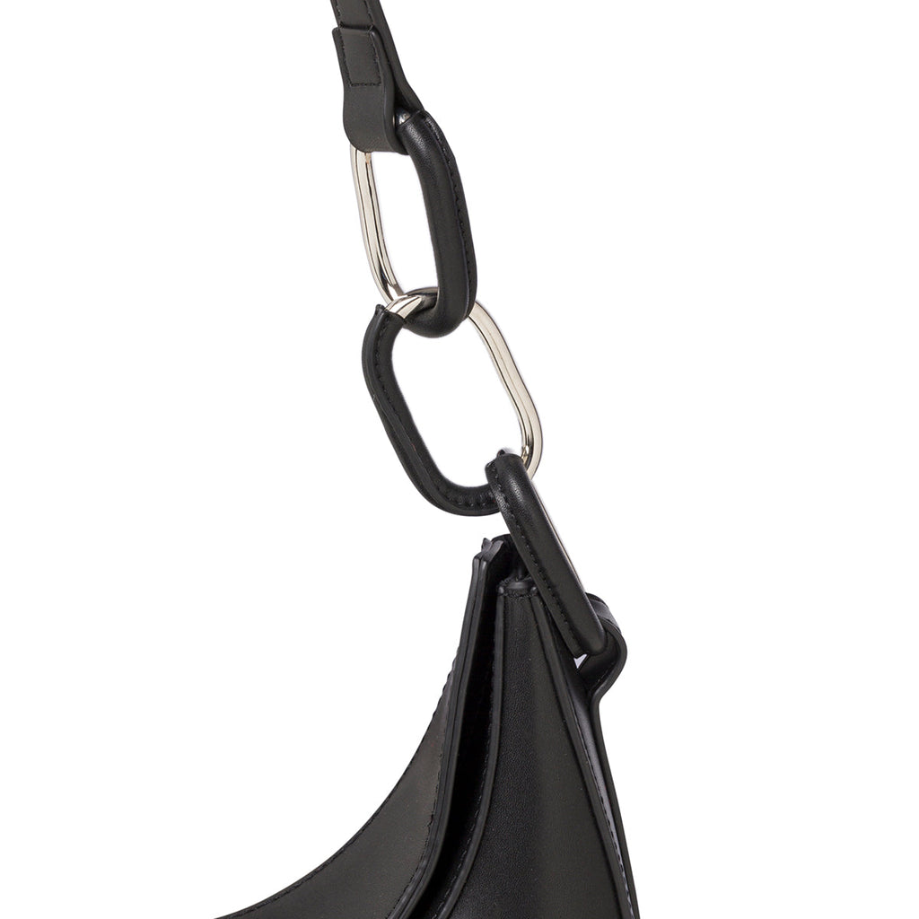 Borsa a spalla nera da donna Romeo Gigli Milano Sofia