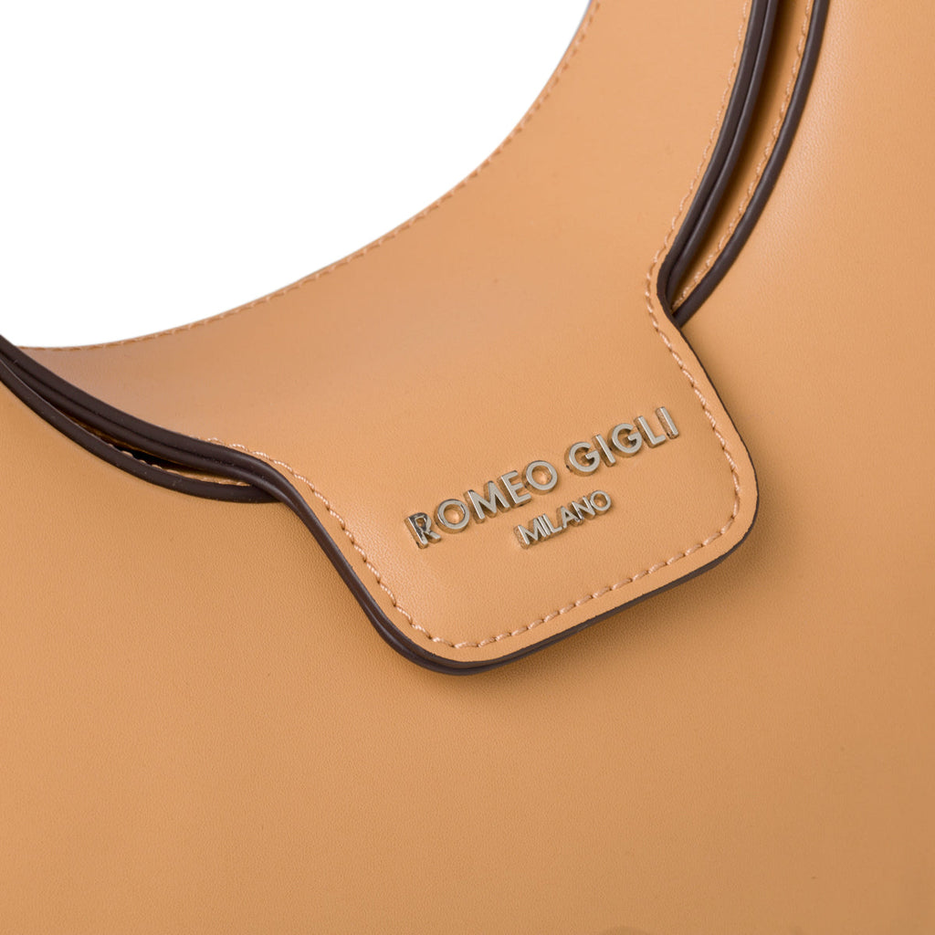 Borsa a spalla marrone da donna Romeo Gigli Milano Sofia