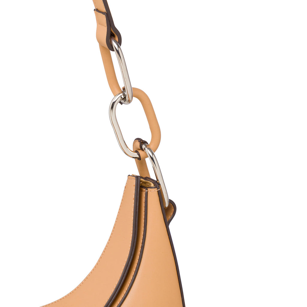 Borsa a spalla marrone da donna Romeo Gigli Milano Sofia