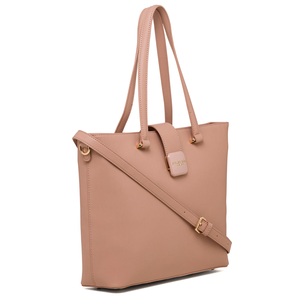 Borsa a spalla rosa da donna Romeo Gigli Milano Rubina