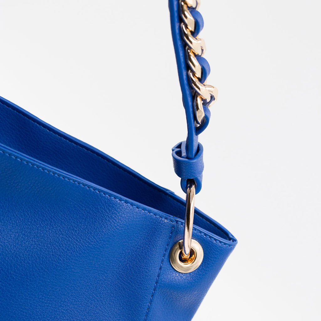 Borsa a spalla blu da donna Romeo Gigli Milano Giulia