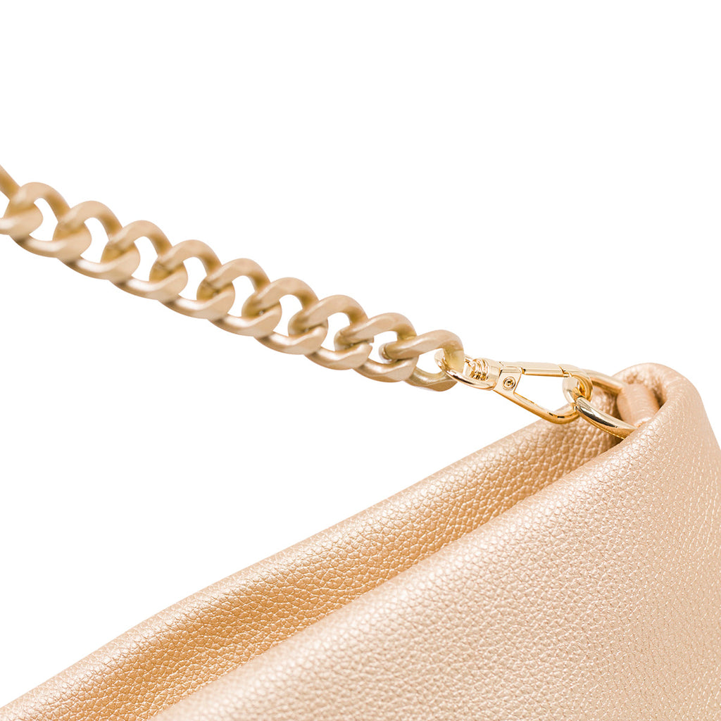 Borsa a spalla oro da donna Romeo Gigli Milano Lula