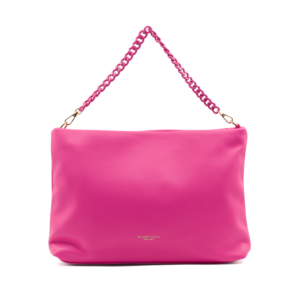 Borsa a spalla fucsia da donna Romeo Gigli Milano Lula