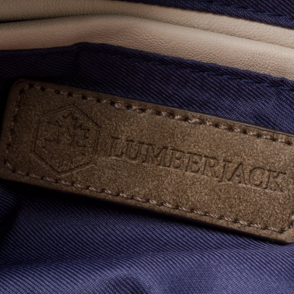 Borsa a mano beige effetto trapuntato Lumberjack Harley