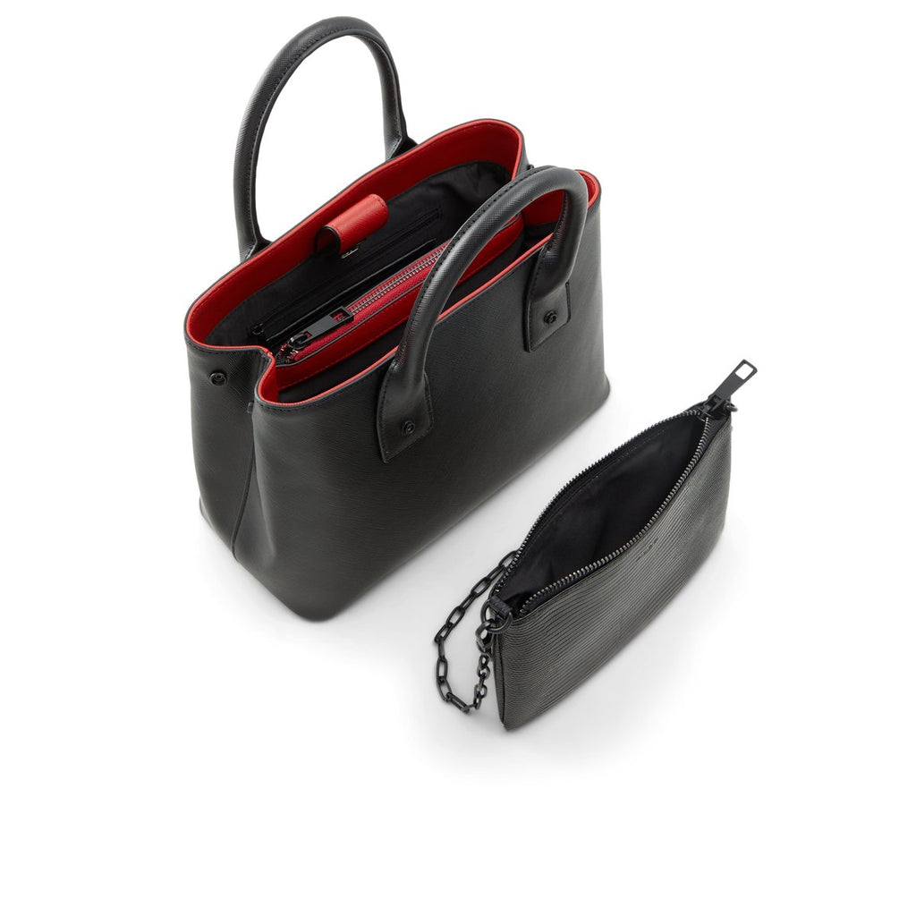 Borsa a mano nera con pochette ALDO Cityverse