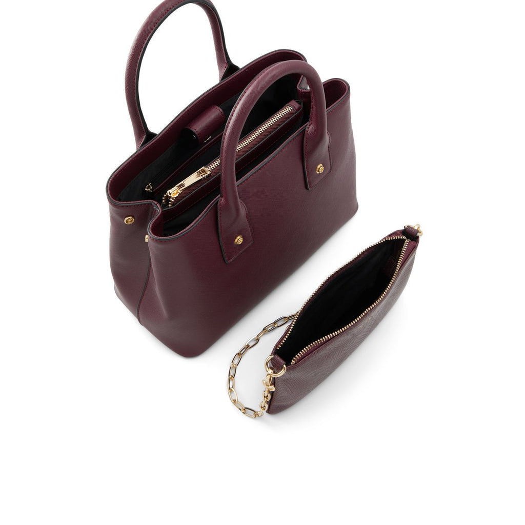 Borsa a mano bordeaux con pochette ALDO Cityverse