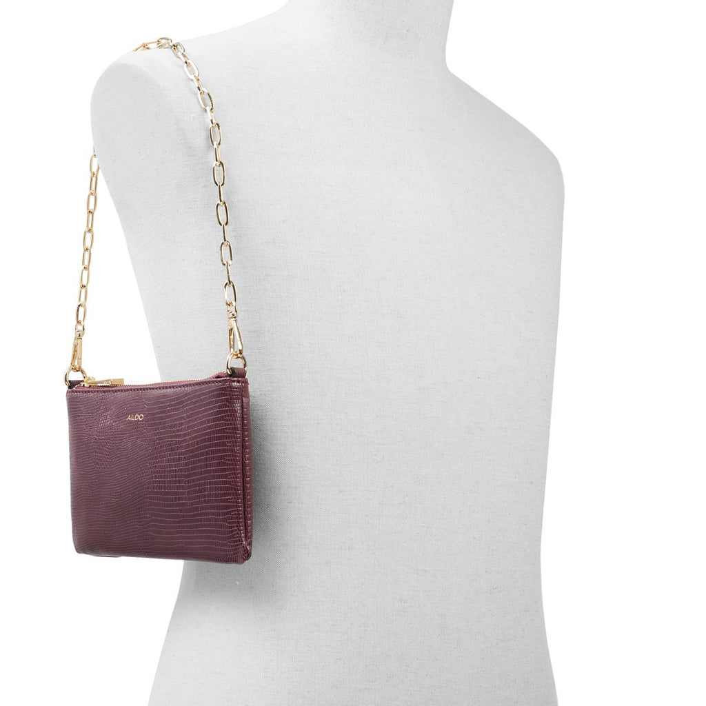 Borsa a mano bordeaux con pochette ALDO Cityverse