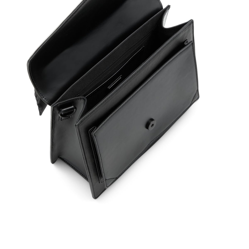 Borsa a mano nera con foulard ALDO Kella