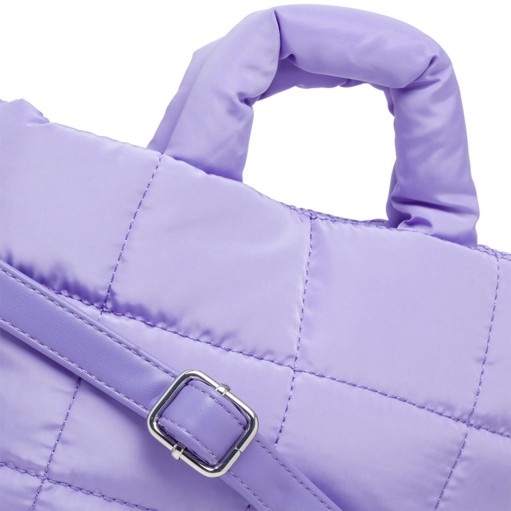 Borsa a mano lilla in pelle vegana trapuntata Call It Spring Daydreamer