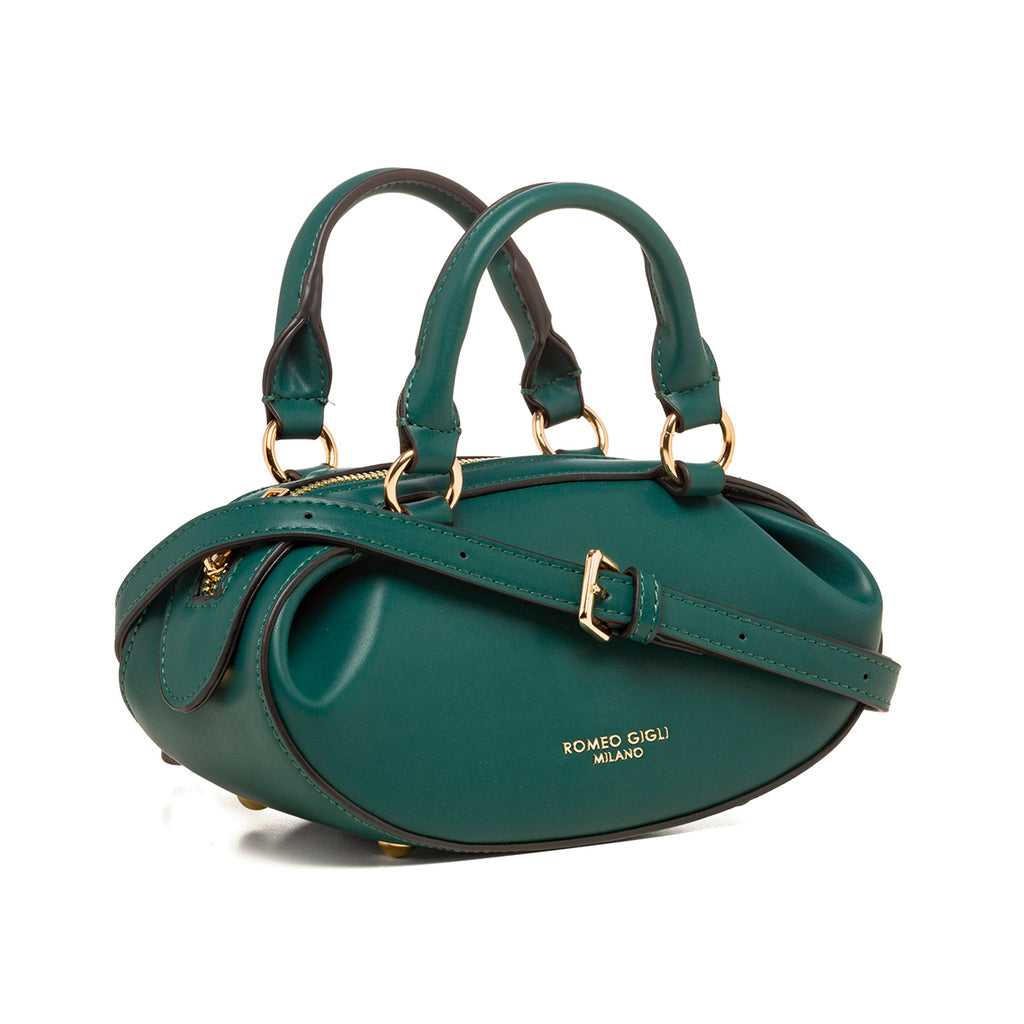 Borsa a mano verde piccola da donna Romeo Gigli Milano Peyton