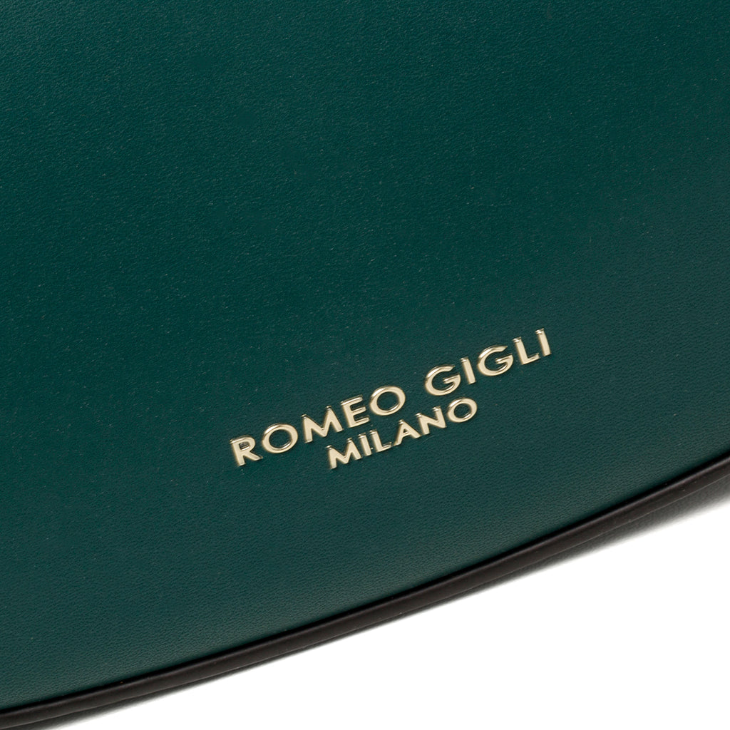 Borsa a mano verde piccola da donna Romeo Gigli Milano Peyton