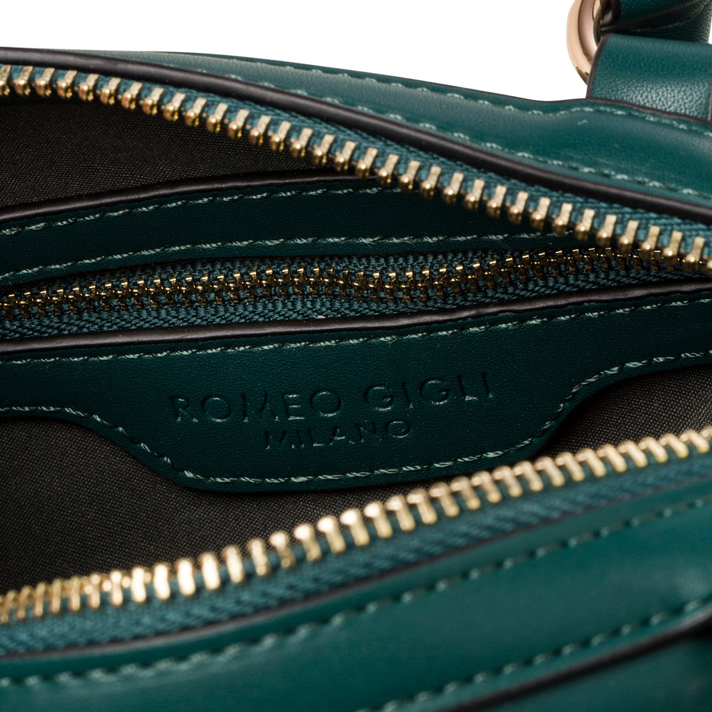 Borsa a mano verde piccola da donna Romeo Gigli Milano Peyton