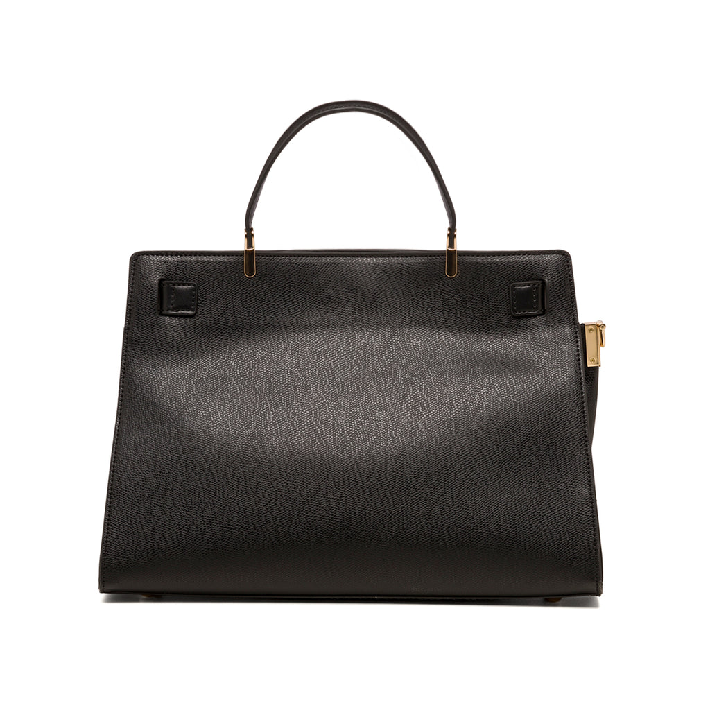 Borsa a mano nera da donna Romeo Gigli Milano Datura