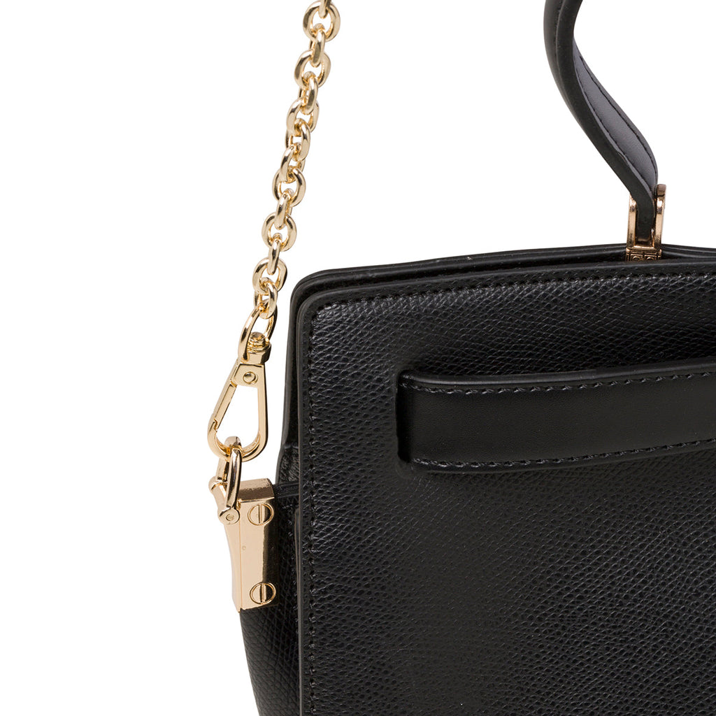 Borsa a mano nera da donna Romeo Gigli Milano Datura