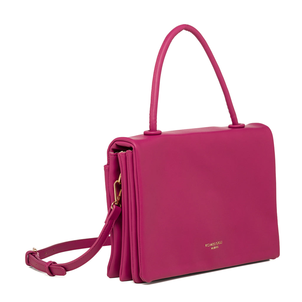 Borsa a mano fucsia da donna Romeo Gigli Milano Jill