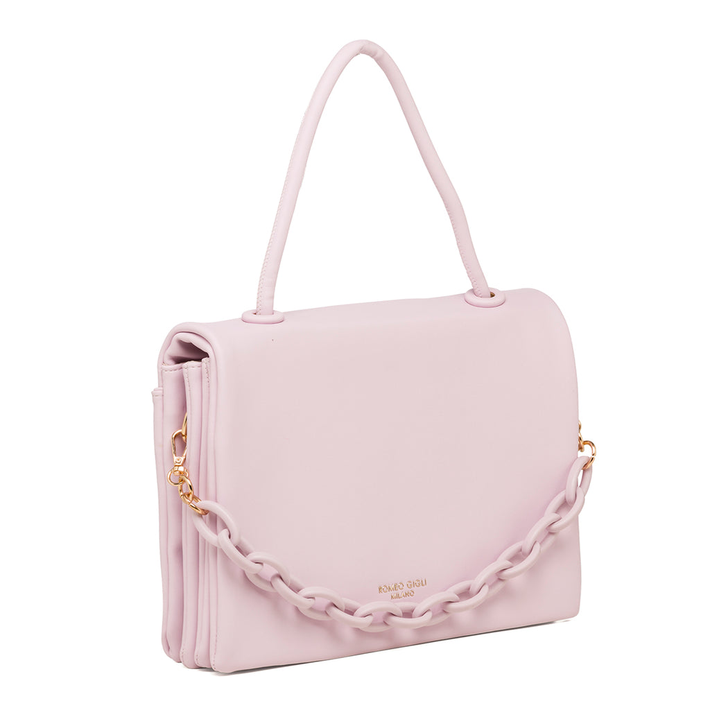 Borsa a mano lilla da donna Romeo Gigli Milano Jill