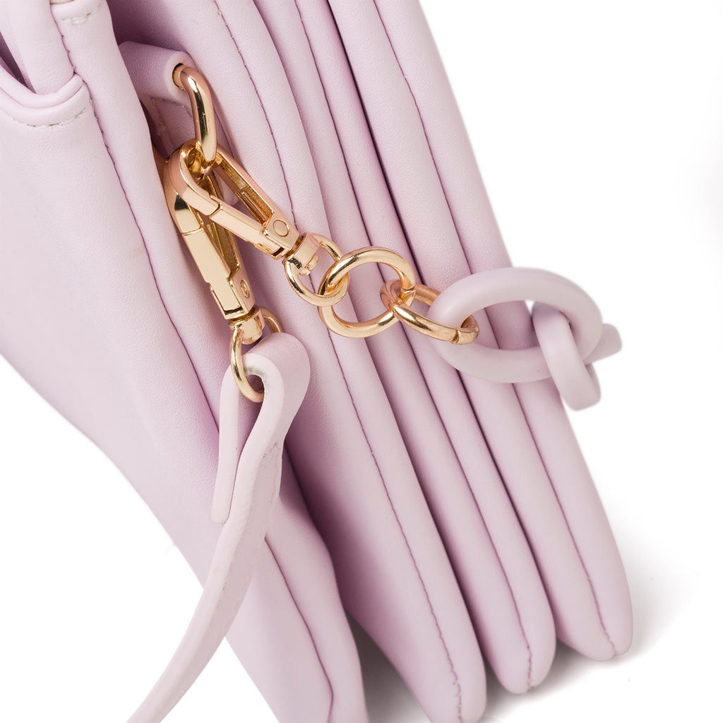 Borsa a mano lilla da donna Romeo Gigli Milano Jill