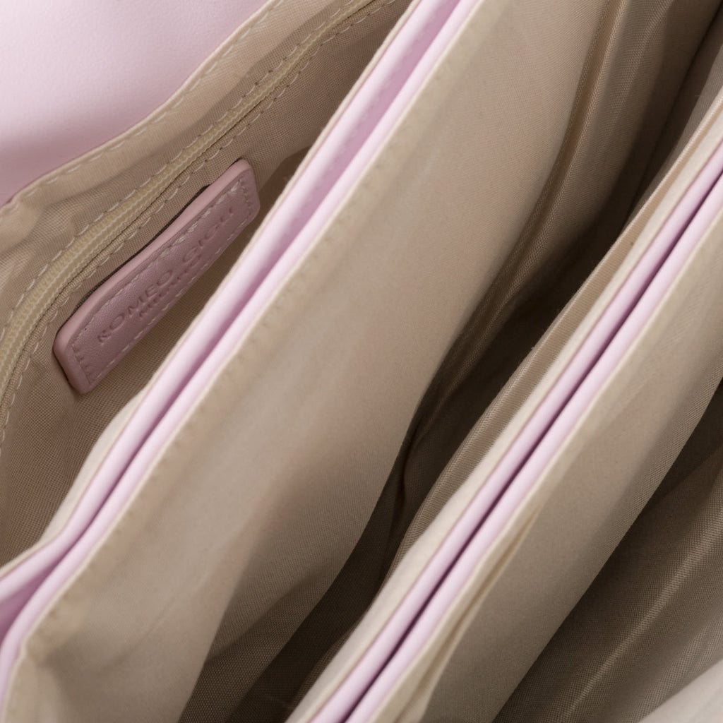 Borsa a mano lilla da donna Romeo Gigli Milano Jill