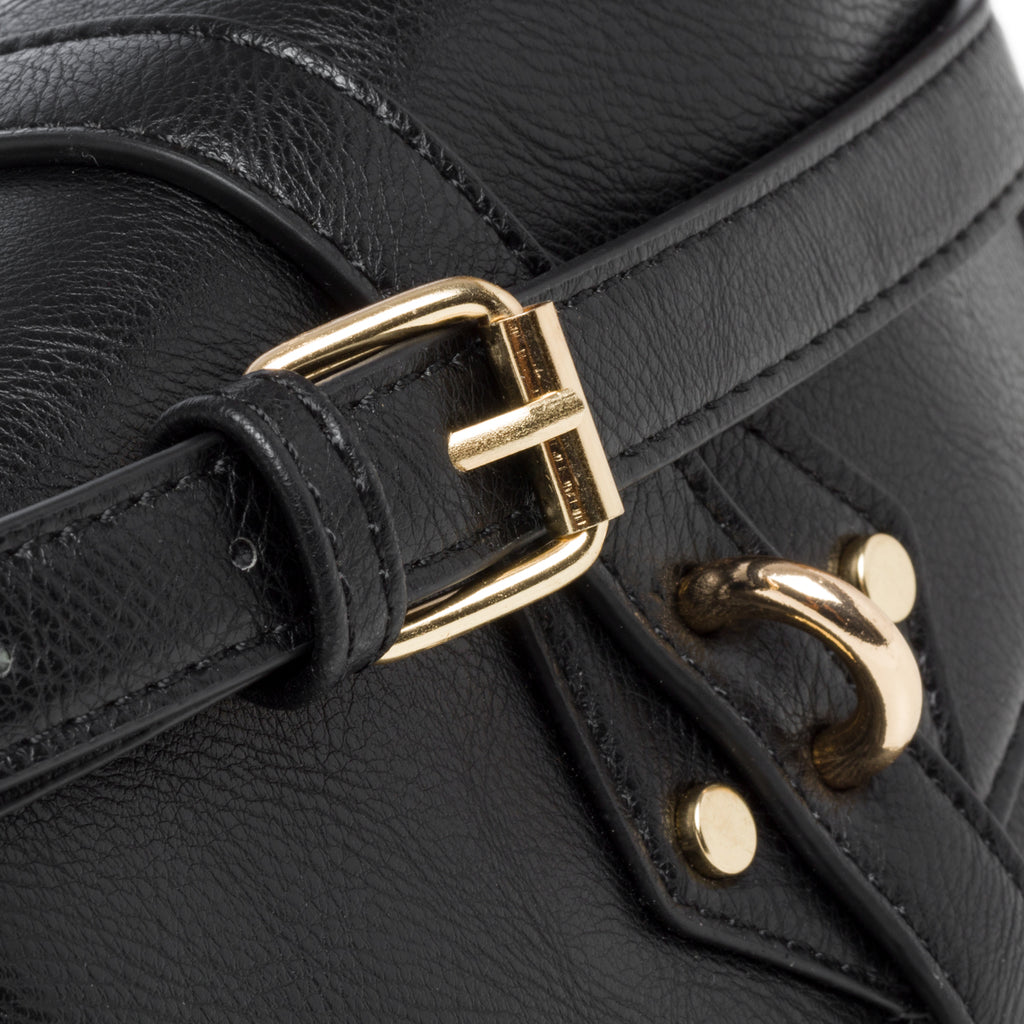 Borsa a tracolla nera con chiusura ad incastro Carrera Jeans Aura