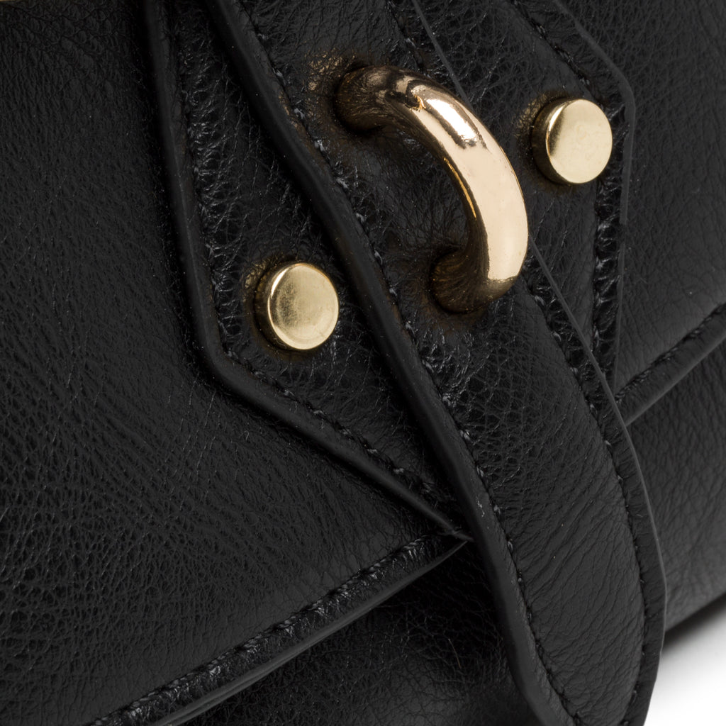 Borsa a tracolla nera con chiusura ad incastro Carrera Jeans Aura