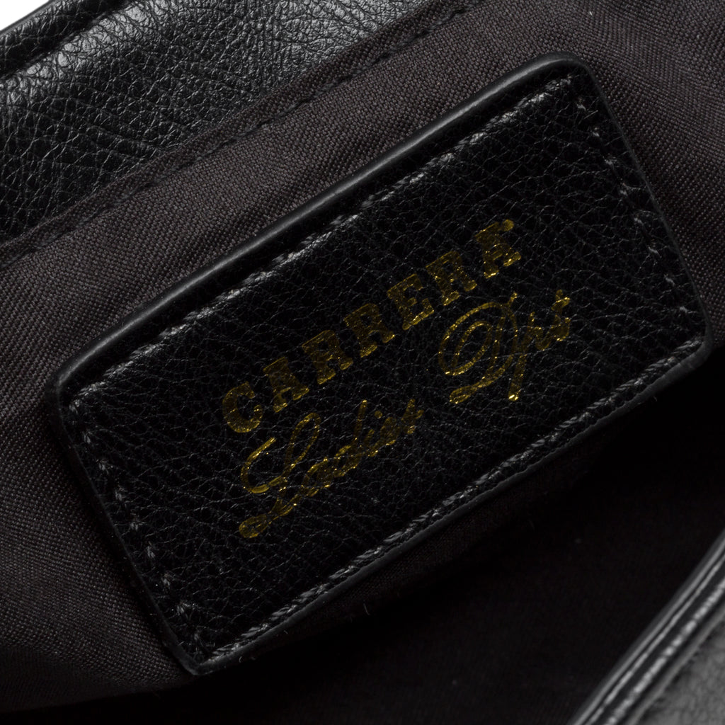 Borsa a tracolla nera con chiusura ad incastro Carrera Jeans Aura