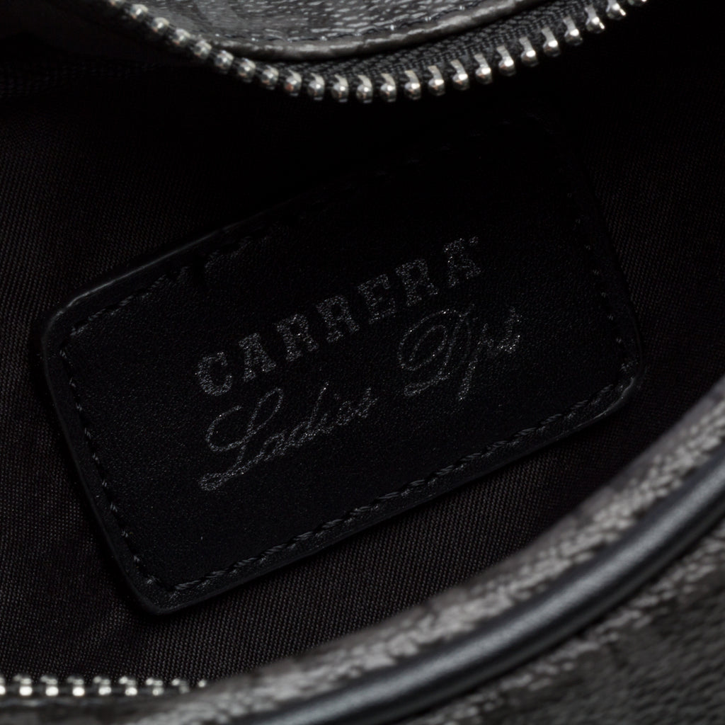 Borsa a tracolla nera a forma di cuore Carrera Jeans Audrey